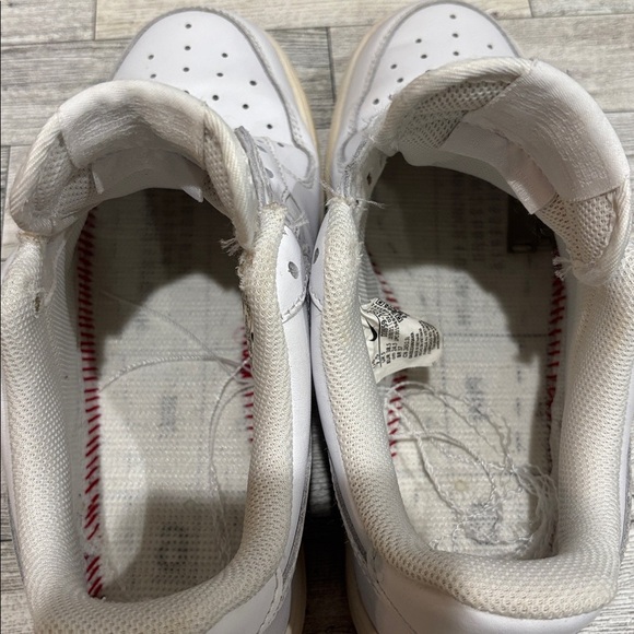 Nike Air Force 1 White Sneakers - Picture 7 of 7